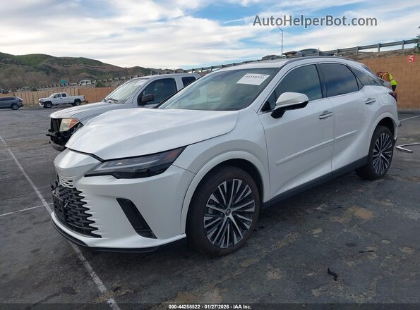 2T2BBMCA2RC028945 2024 LEXUS RX 350H Белый Передняя левая четверть