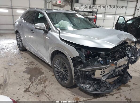 2T2BBMCA3SC100886 2025 LEXUS RX 350H Серебряный Передняя правая четверть
