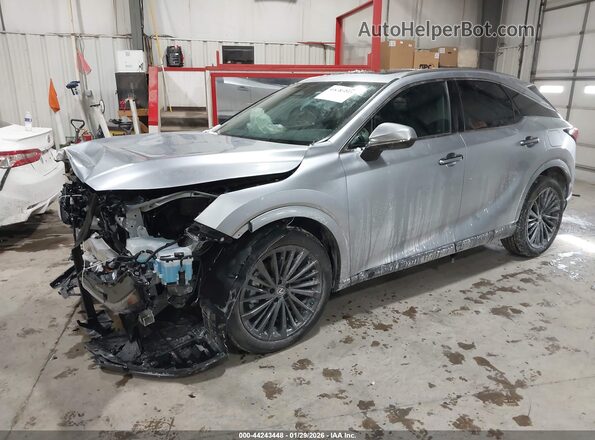 2T2BBMCA3SC100886 2025 LEXUS RX 350H Серебряный Передняя левая четверть