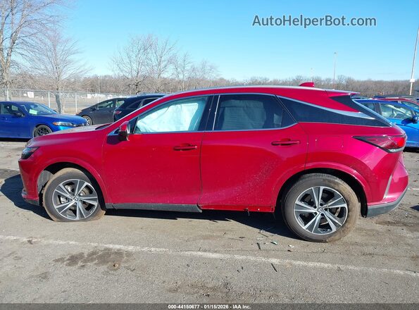 2T2BBMCA4PC015126 2023 LEXUS RX 350H Красный Вид задней части салона