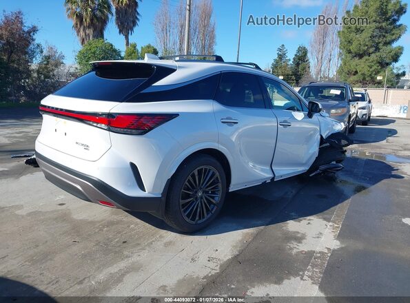 2T2BBMCA4SC097383 2025 LEXUS RX 350H Белый Задняя правая четверть