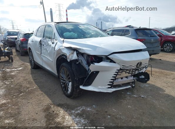 2T2BBMCA5PC003454 2023 LEXUS RX 350H White Przód prawy