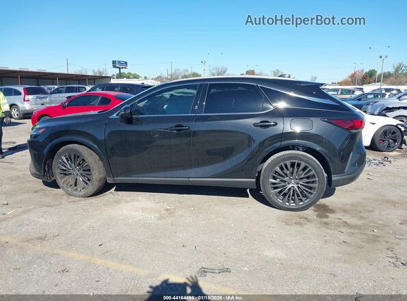 2T2BBMCA6SC092119 2025 LEXUS RX 350H Черный Вид задней части салона
