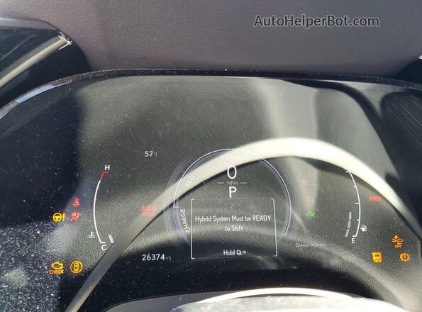 2T2BBMCA7RC036426 2024 LEXUS RX Угольный Вид щитка приборов