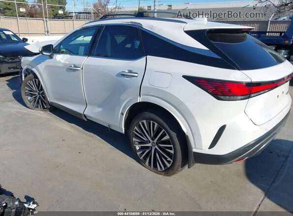 2T2BBMCA8SC070705 2025 LEXUS RX 350H Белый Задняя левая четверть