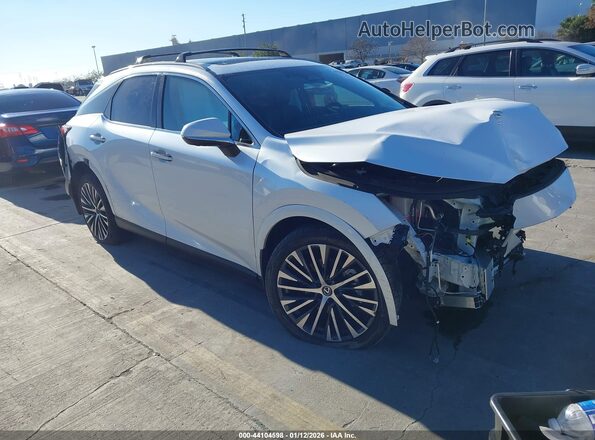 2T2BBMCA8SC070705 2025 LEXUS RX 350H Белый Передняя правая четверть