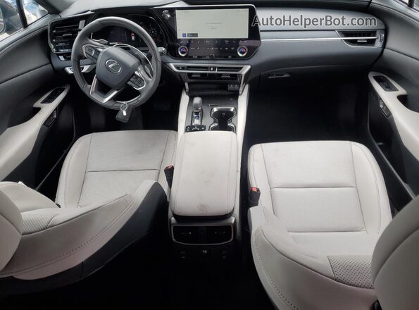 2T2BBMCA8SC077637 2025 LEXUS RX Черный Вид панели приборов