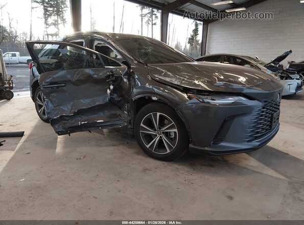 2T2BBMCA9RC024164 2024 LEXUS RX 350H Серый Передняя правая четверть