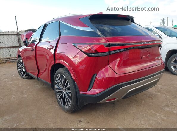 2T2BBMCA9RC030160 2024 LEXUS RX 350H Красный Задняя левая четверть