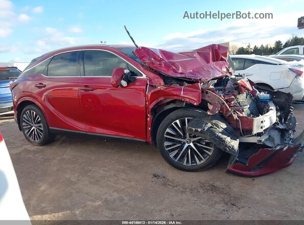 2T2BBMCA9RC030160 2024 LEXUS RX 350H Красный Вид задней части салона