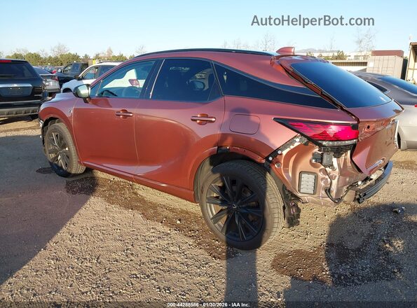 2T2BCMEA0RC013404 2024 LEXUS RX 500H Orange Trasero izquierdo