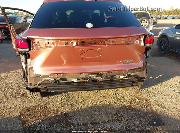 2T2BCMEA0RC013404 2024 LEXUS RX 500H Orange Vista frontal