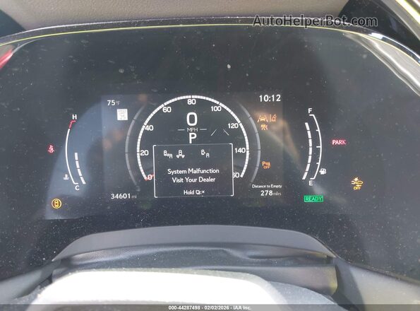 2T2BCMEA5PC003318 2023 LEXUS RX 500H Silver Widok tylnych siedzeń