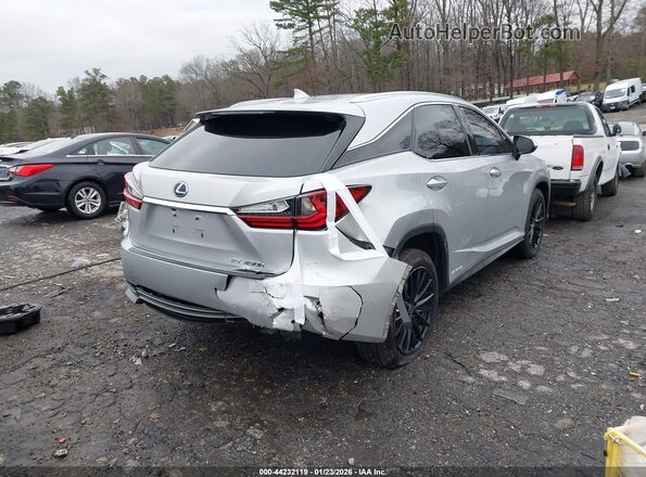 2T2BGMCA4GC001812 2016 LEXUS RX 450H Серебряный Задняя правая четверть