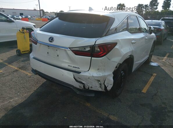 2T2BGMCA5JC022997 2018 LEXUS RX 450H White Trasero derecho