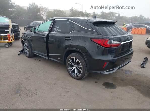 2T2BGMCAXKC036735 2019 LEXUS RX 450H Черный Задняя левая четверть
