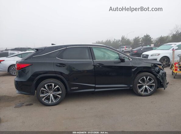 2T2BGMCAXKC036735 2019 LEXUS RX 450H Черный Панорамный вид салона 360°