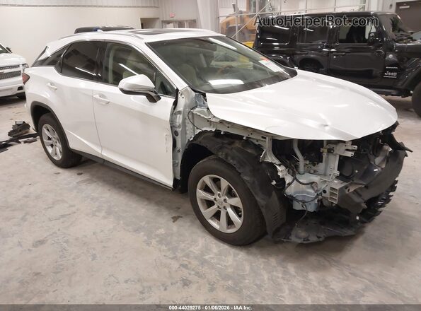 2T2BZMCA0GC008704 2016 LEXUS RX 350 Белый Передняя правая четверть