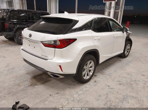 2T2BZMCA0GC008704 2016 LEXUS RX 350 Белый Задняя правая четверть