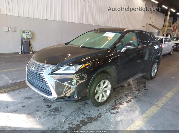 2T2BZMCA1GC015001 2016 LEXUS RX 350 Черный Передняя левая четверть
