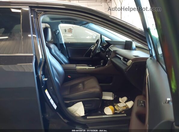 2T2BZMCA1GC015001 2016 LEXUS RX 350 Черный Вид салона спереди