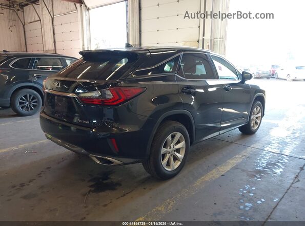 2T2BZMCA1GC015001 2016 LEXUS RX 350 Черный Задняя правая четверть