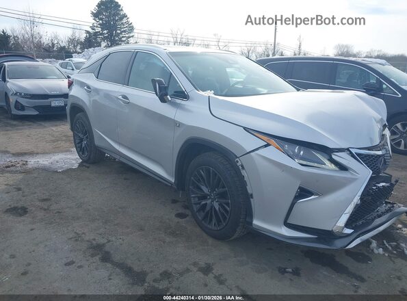 2T2BZMCA1GC044272 2016 LEXUS RX 350 Серебряный Передняя правая четверть