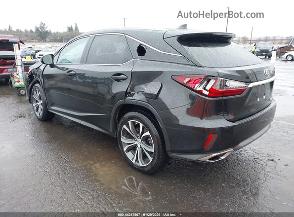 2T2BZMCA1HC054849 2017 LEXUS RX 350 Черный Задняя левая четверть