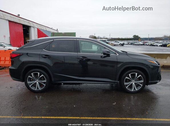 2T2BZMCA1HC054849 2017 LEXUS RX 350 Черный Вид задней части салона