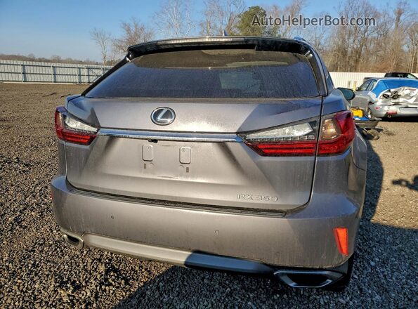 2T2BZMCA1HC059999 2017 LEXUS RX Серый Вид сзади
