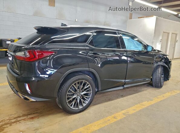 2T2BZMCA1JC149059 2018 LEXUS RX Black Trasero derecho