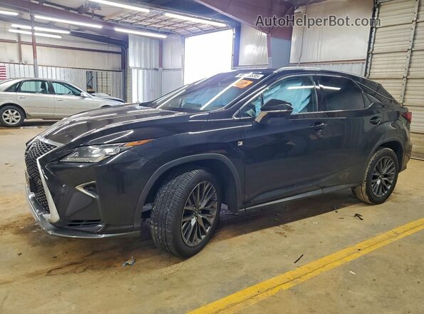 2T2BZMCA1JC149059 2018 LEXUS RX Black Vista tres cuartos delantera izquierda