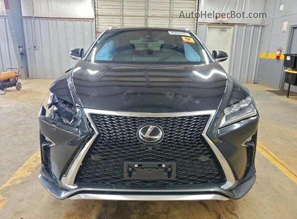 2T2BZMCA1JC149059 2018 LEXUS RX Black Vista frontal