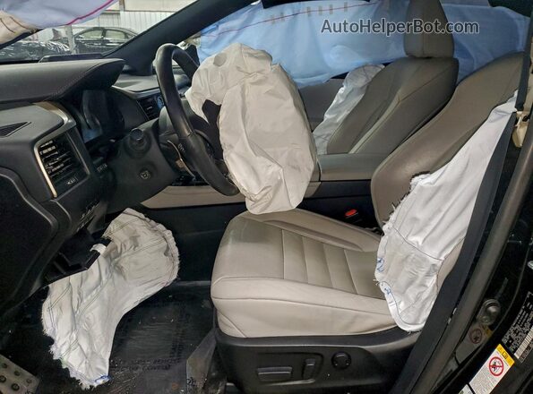 2T2BZMCA1JC149059 2018 LEXUS RX Black Vista interior delantera