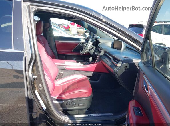 2T2BZMCA1KC184461 2019 LEXUS RX 350 Черный Вид салона спереди