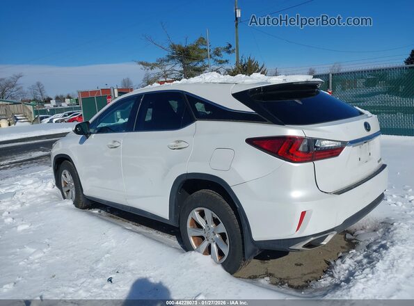 2T2BZMCA2GC014262 2016 LEXUS RX 350 White უკანა მარცხენა