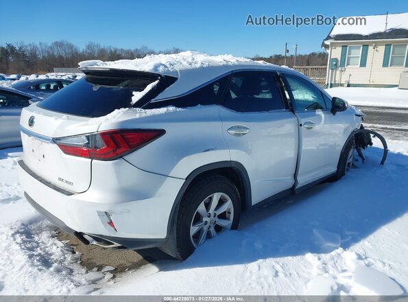 2T2BZMCA2GC014262 2016 LEXUS RX 350 White უკანა მარჯვენა
