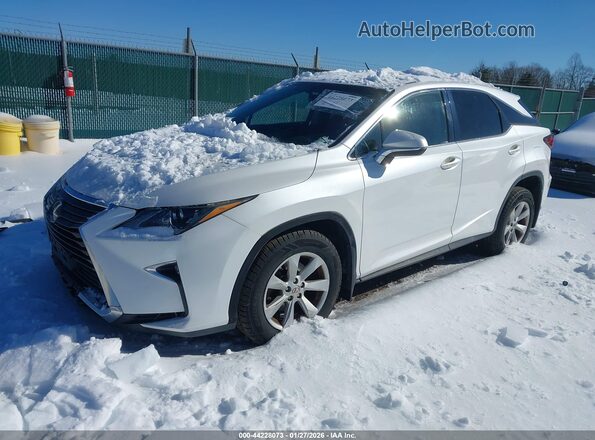 2T2BZMCA2GC014262 2016 LEXUS RX 350 White წინა მარცხენა ხედი სამი მეოთხედიდან