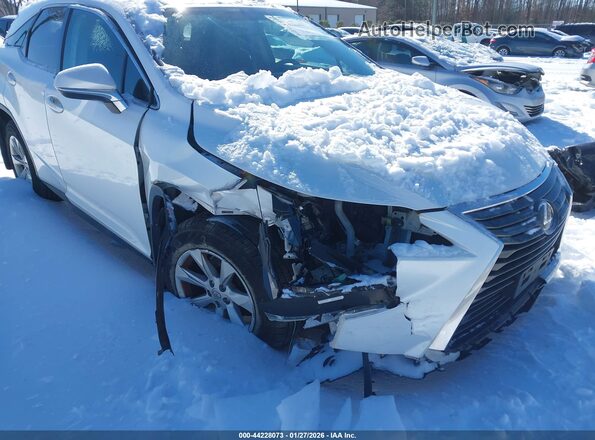 2T2BZMCA2GC014262 2016 LEXUS RX 350 White წინა ხედი