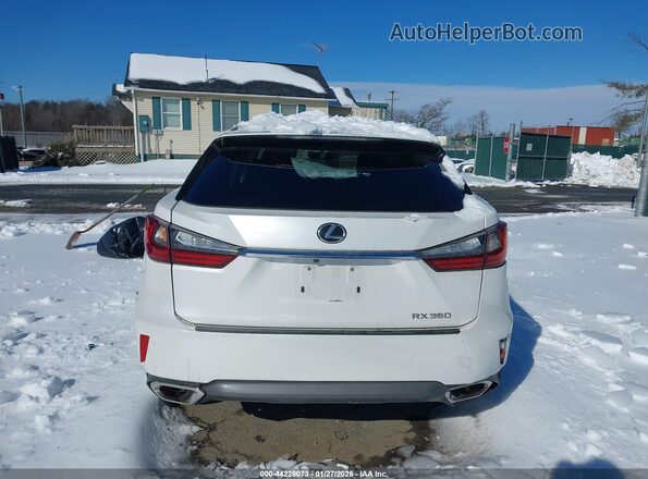2T2BZMCA2GC014262 2016 LEXUS RX 350 White 