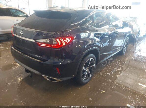 2T2BZMCA3HC132189 2017 LEXUS RX 350 Dark Blue Задняя правая четверть