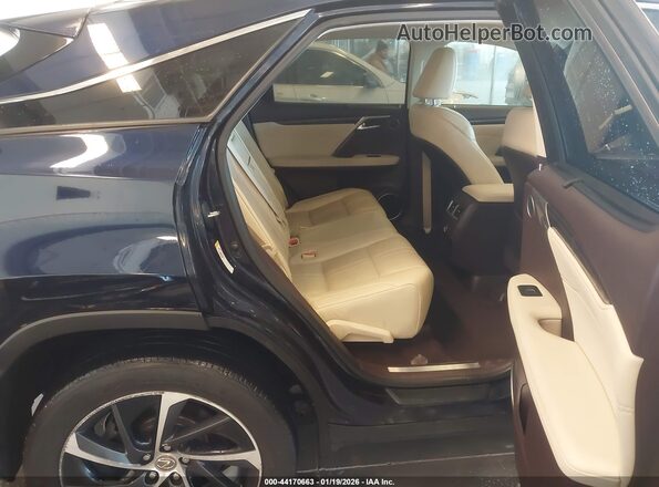 2T2BZMCA3HC132189 2017 LEXUS RX 350 Dark Blue Вид наклейки с VIN-кодом