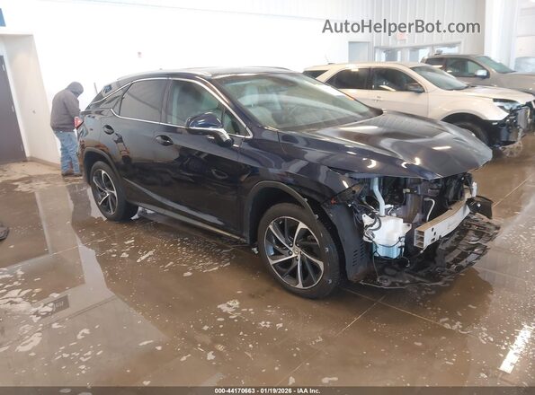 2T2BZMCA3HC132189 2017 LEXUS RX 350 Dark Blue Передняя правая четверть