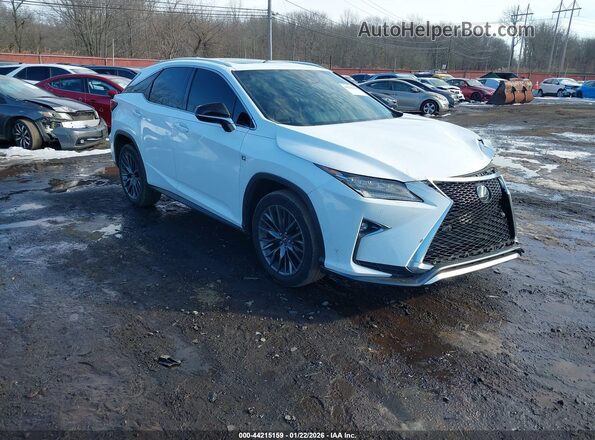 2T2BZMCA3HC134525 2017 LEXUS RX 350 Белый Передняя правая четверть