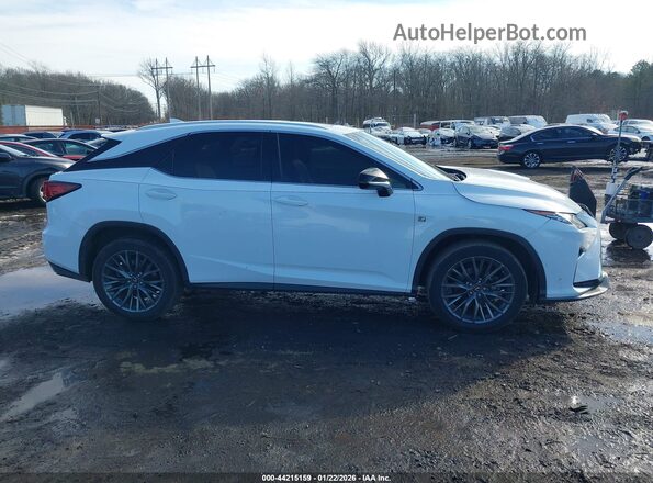 2T2BZMCA3HC134525 2017 LEXUS RX 350 Белый Вид задней части салона