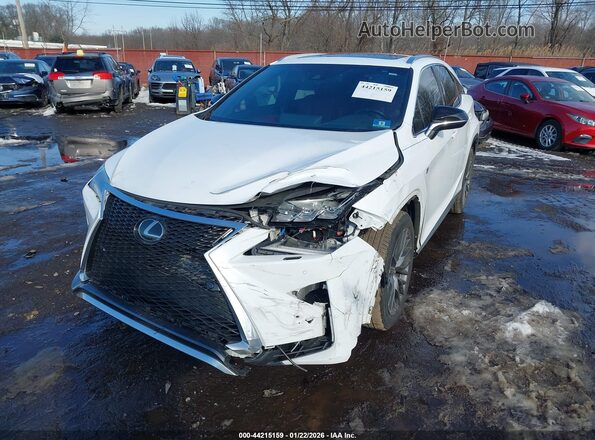 2T2BZMCA3HC134525 2017 LEXUS RX 350 Белый Вид спереди