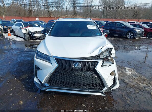 2T2BZMCA3HC134525 2017 LEXUS RX 350 Белый Вид щитка приборов