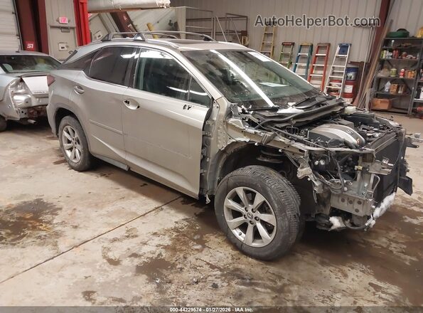 2T2BZMCA3JC140573 2018 LEXUS RX 350 Серый Передняя правая четверть