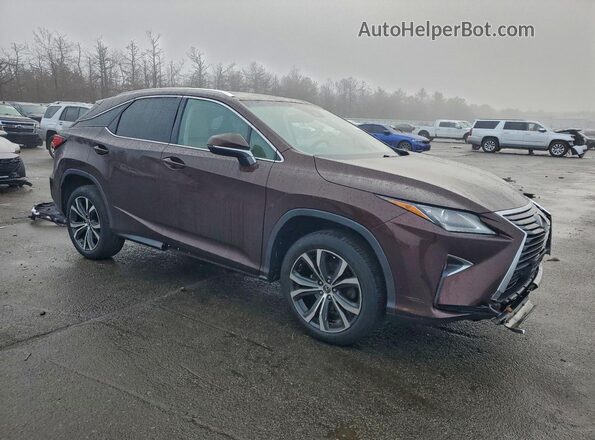 2T2BZMCA3JC149810 2018 LEXUS RX Коричневый Передняя правая четверть