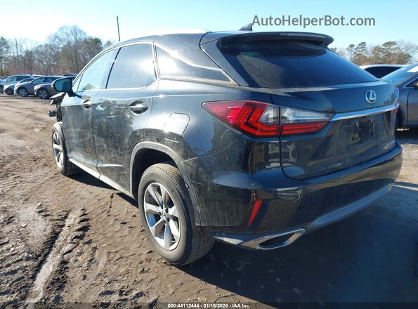 2T2BZMCA3JC151797 2018 LEXUS RX 350 Черный Задняя левая четверть